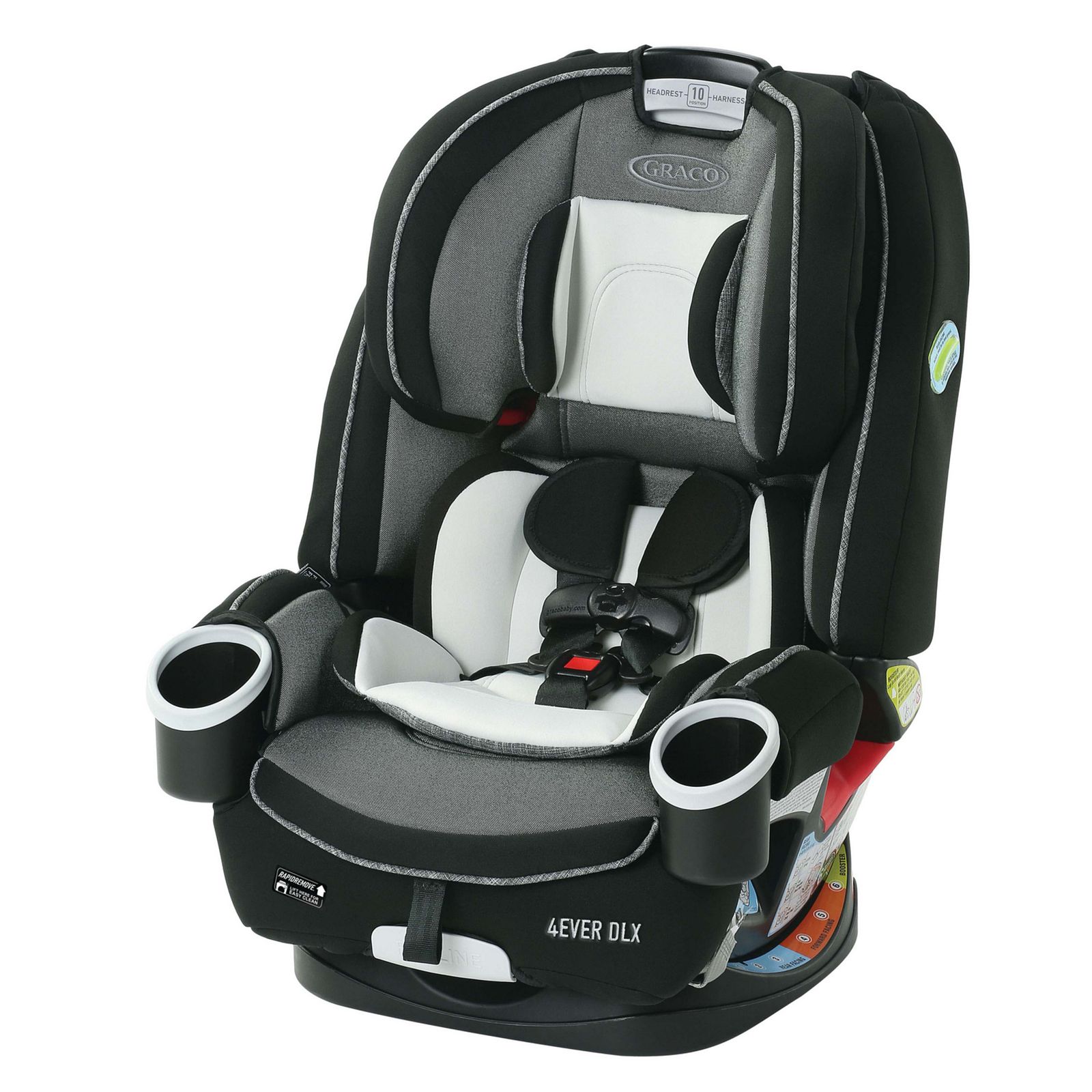 Graco 4Ever DLX 4-in-1 Convertible Car Seat, Fairmont